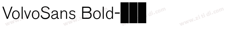 VolvoSans Bold字体转换 VolvoSans Bold字体转换